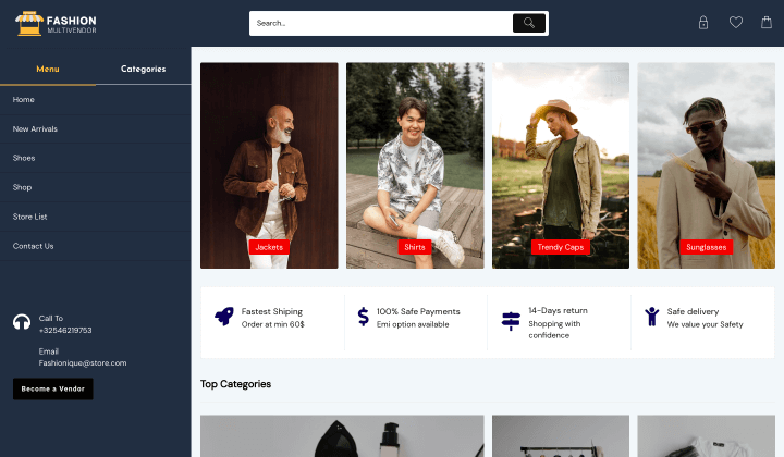 11+ 의류 상점 WordPress 7 용 WooCommerce 테마 Fashion Multivendor