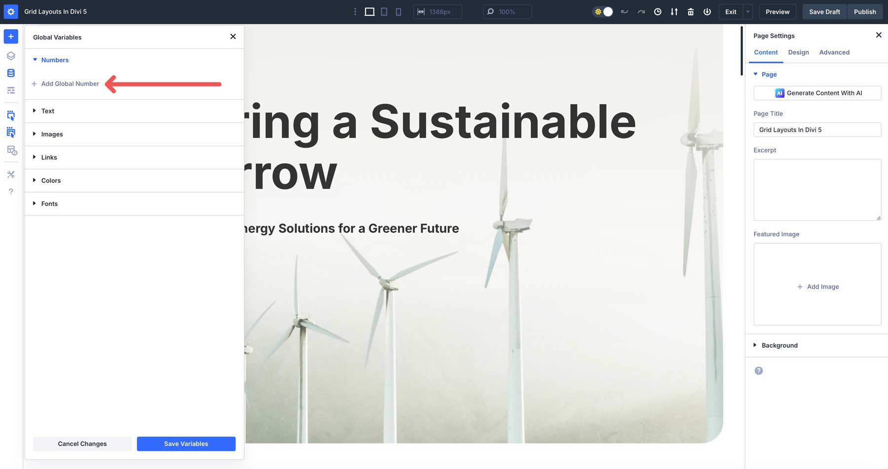 DIVI 5の設計変数