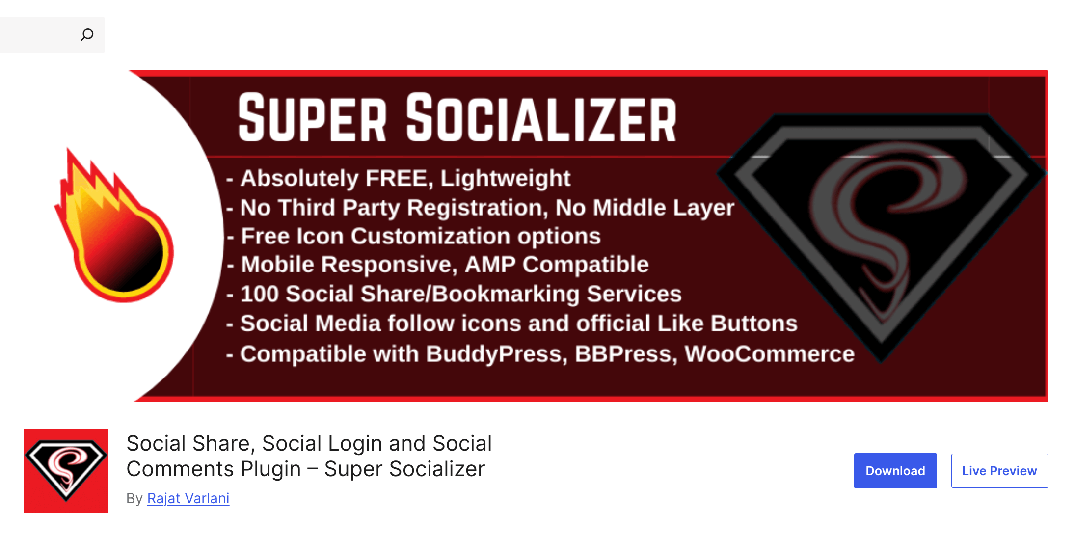 Super Socializer（WordPressプラグイン）