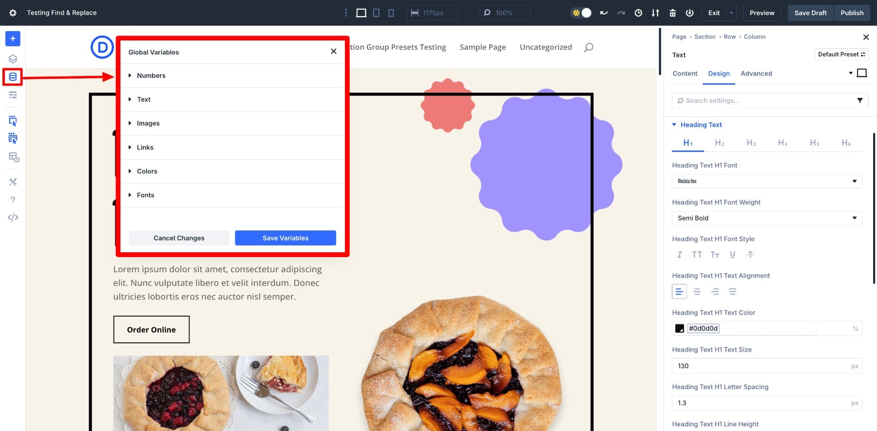 ตัวแปรตัวแปรใน Divi 5