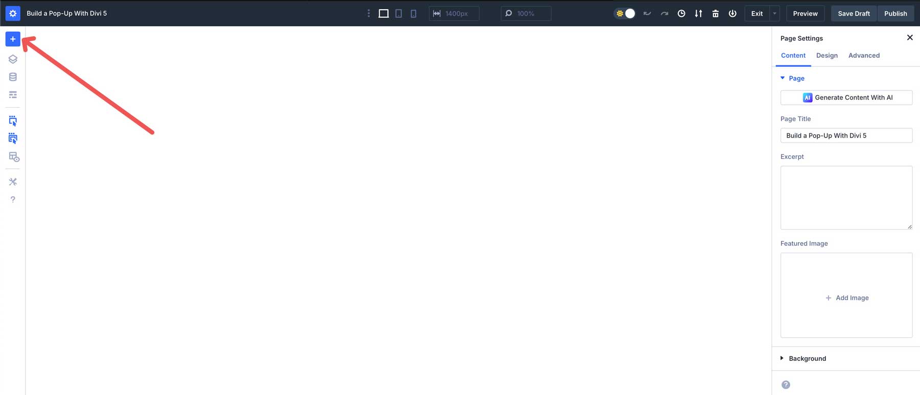 Divi 5でポップアップを作成します