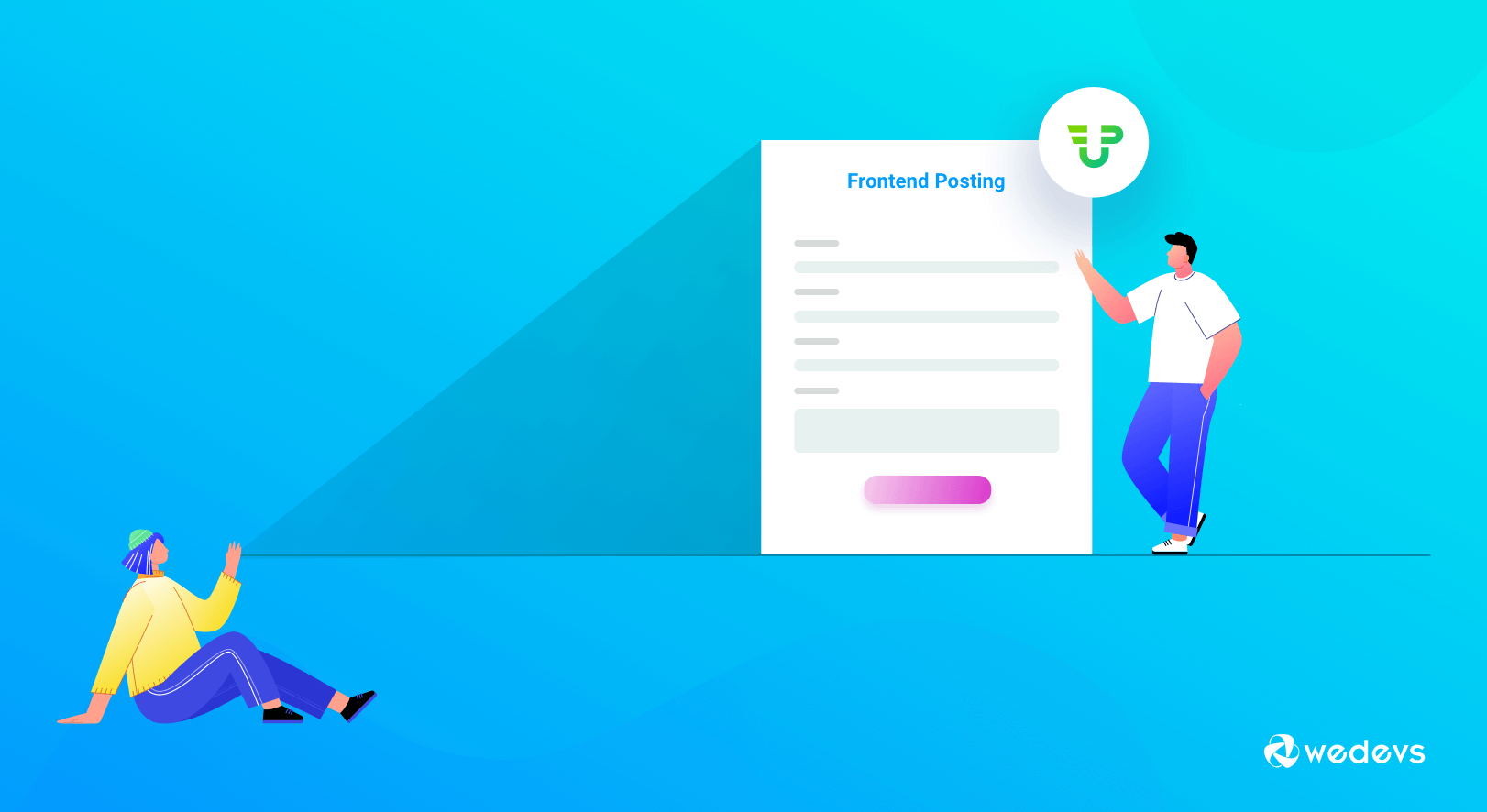 O que é postagem de front -end?