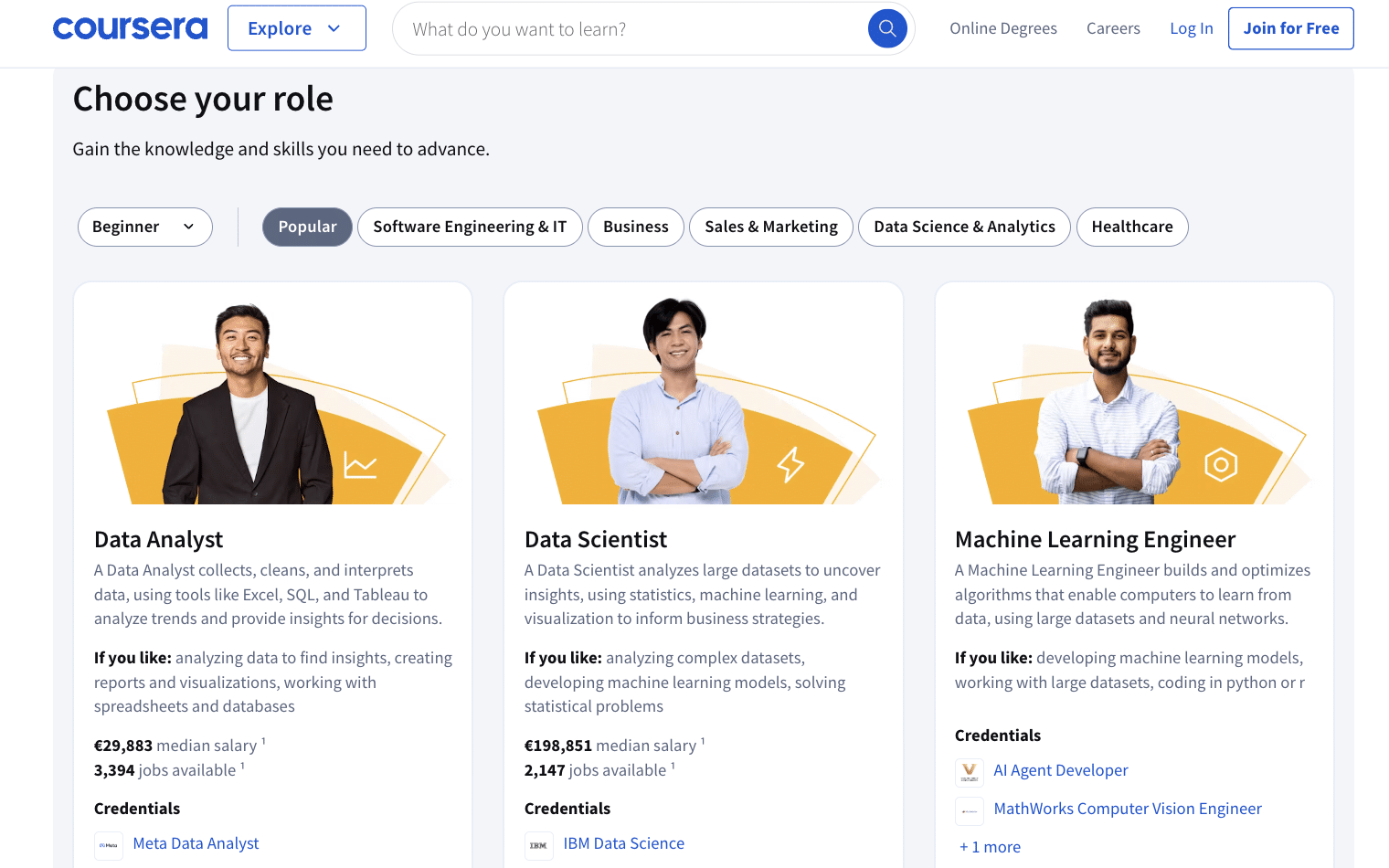 Coursera örneği