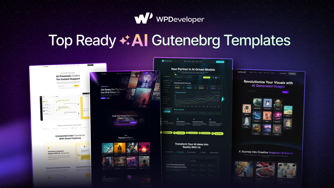 ai gutenbergテンプレート AI Gutenberg Templates