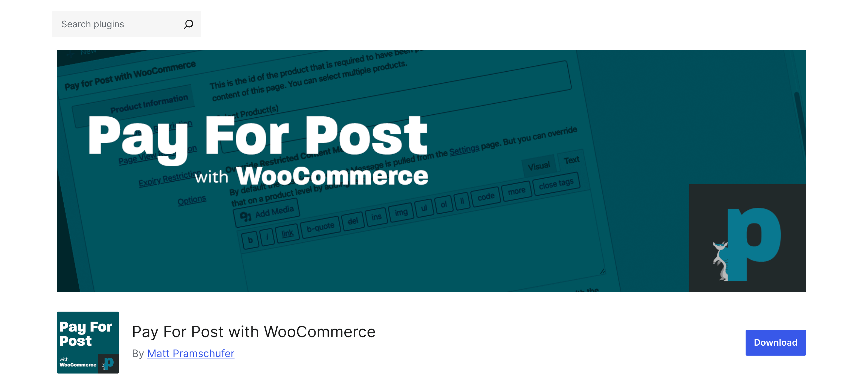 WooCommerce จ่ายต่อโพสต์