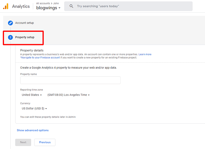 什麼是Google Analytics(分析)?如何將其用於網站優化5 property setup google analytics