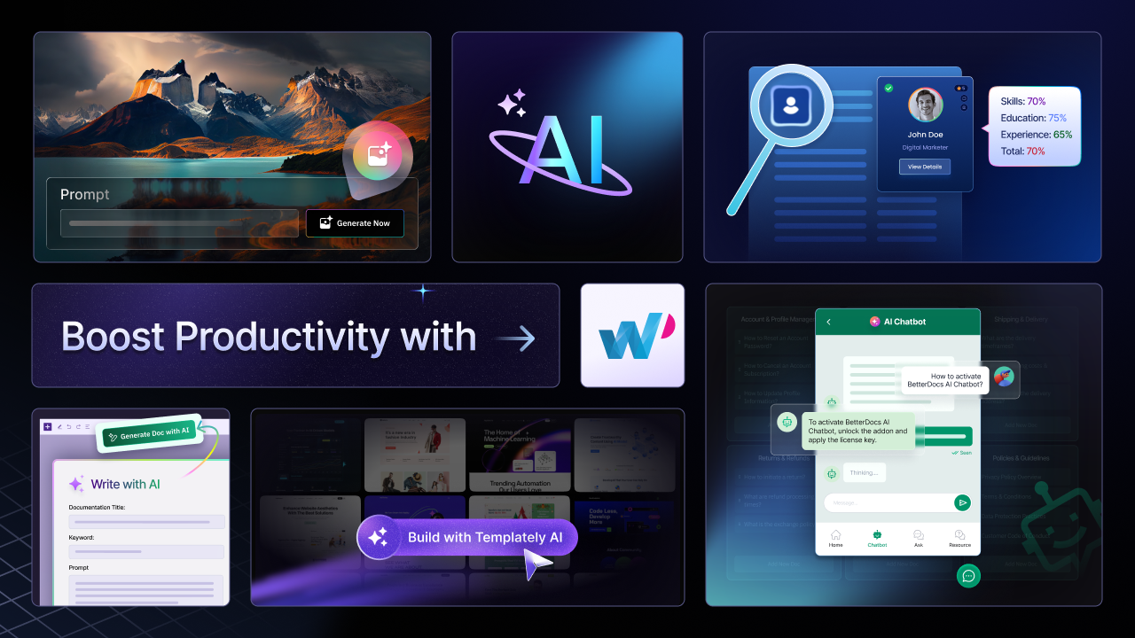 เพิ่มประสิทธิภาพการทำงานด้วย AI: เครื่องมืออัตโนมัติเวิร์กโฟลว์ที่ดีที่สุดสำหรับ WordPress Boost Productivity with AI: The Best Workflow Automation Tools for WordPress