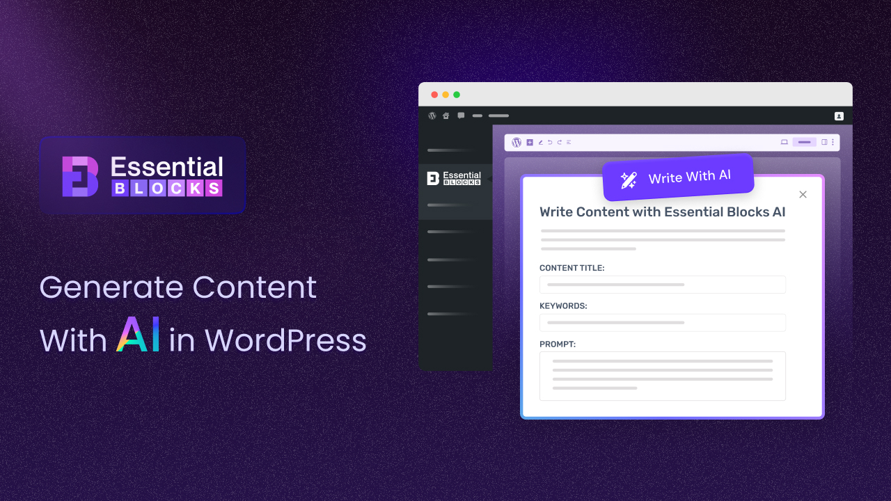 ระบบอัตโนมัติเวิร์กโฟลว์พร้อมบล็อกที่จำเป็น workflow automation with Essential Blocks