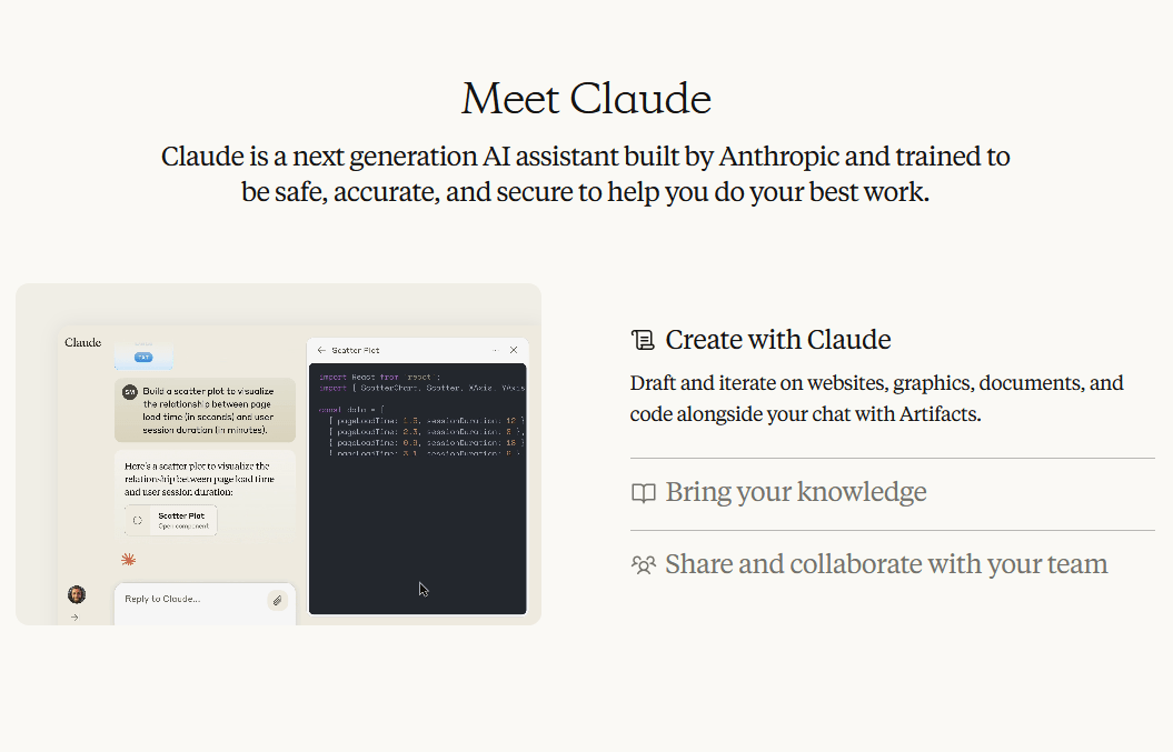 人類学的 - ai-アシスタント - ヘロセム Anthropic Claude AI assistant