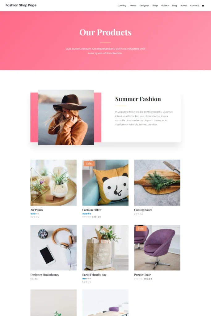 8 mejores alternativas de tema de Kadence para WordPress en 2025 7 divi fashion