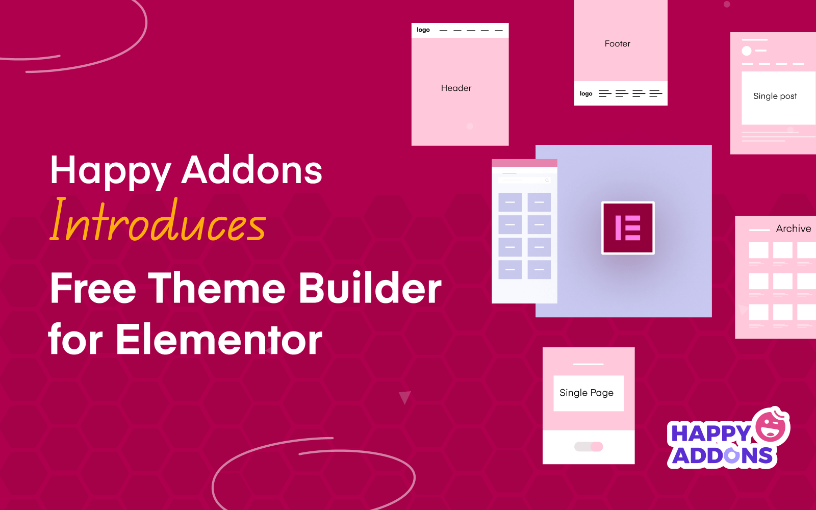 Elementor 35を使用してWordPressのカテゴリ別にブログ投稿を表示する方法 Happy Addons Introduces Free Theme Builder for Elementor Users