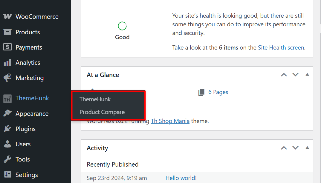product compare add