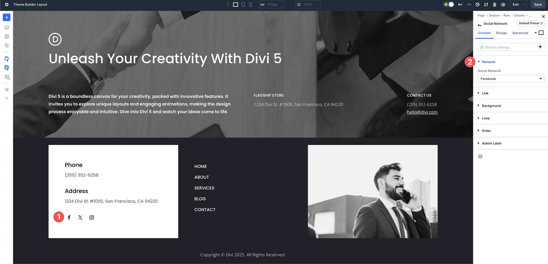 Футболки Flexbox для Divi 5