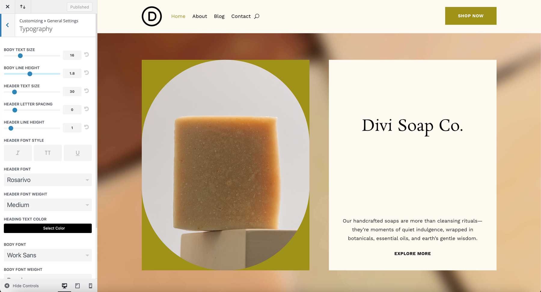 Situs starter sabun untuk divi
