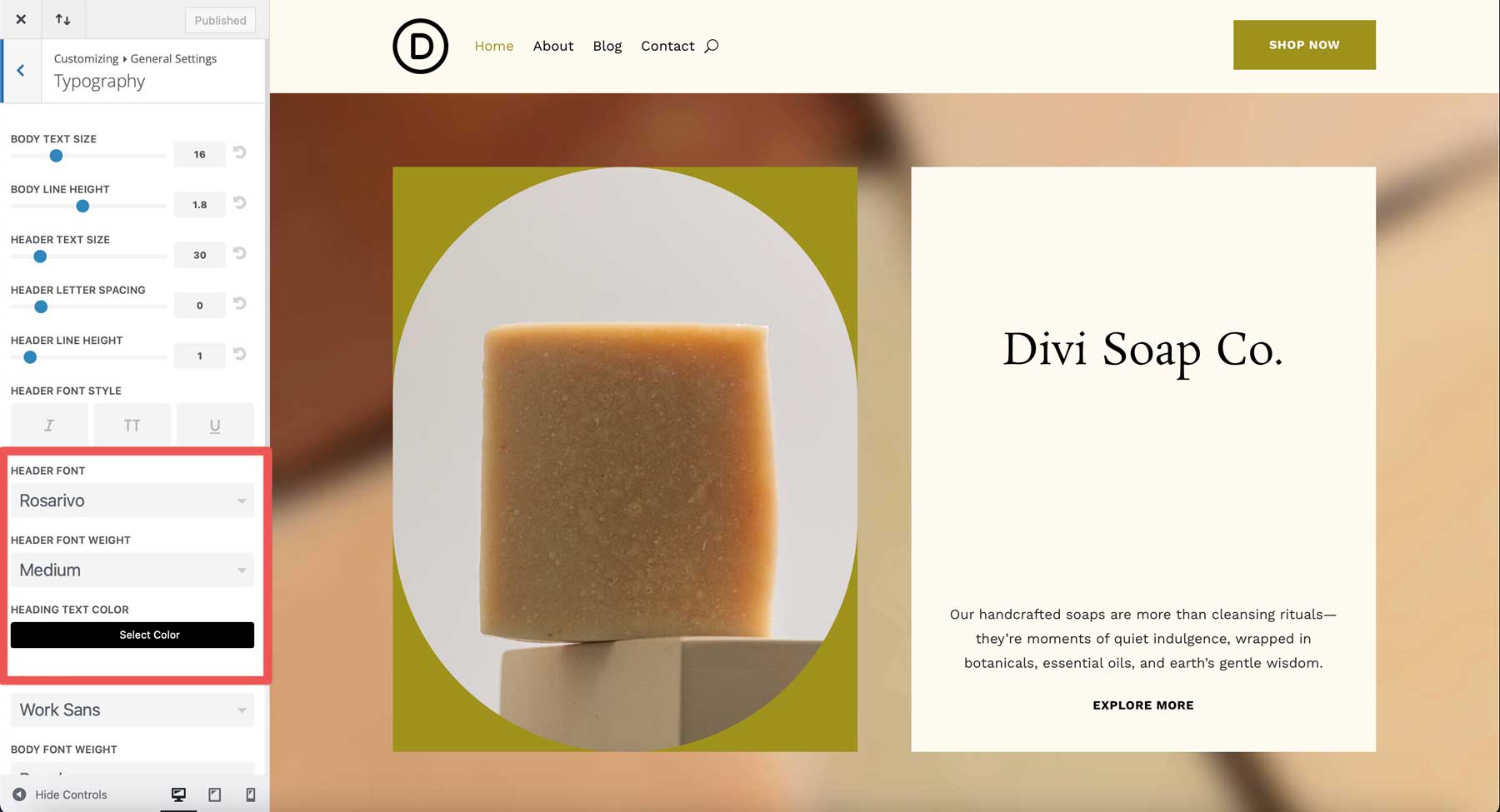Situs starter sabun untuk divi