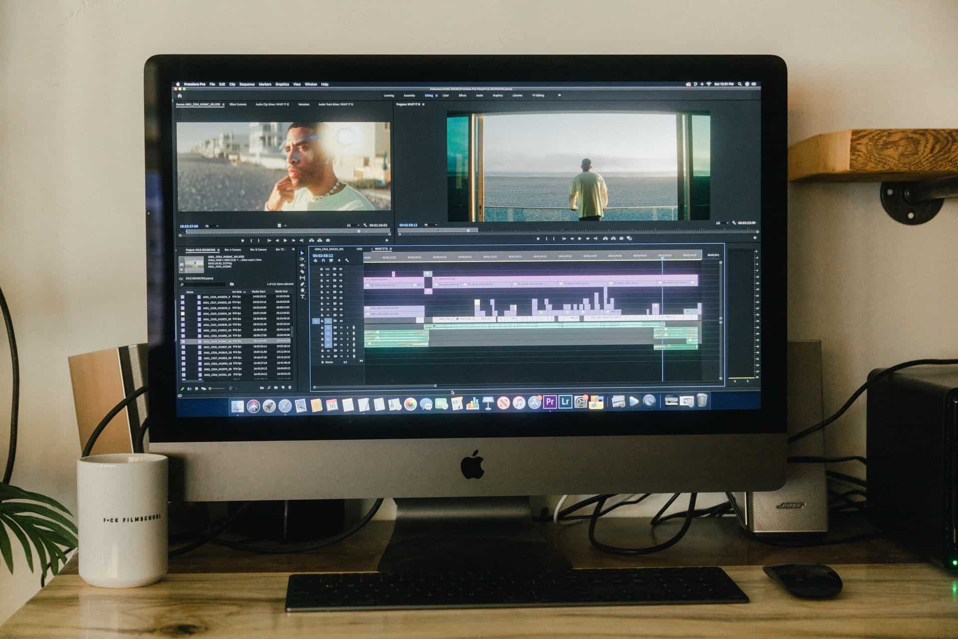 Mac PC上的視頻編輯器