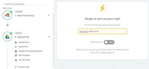 تحميل وورد على جوجل محرك إعداد zap
