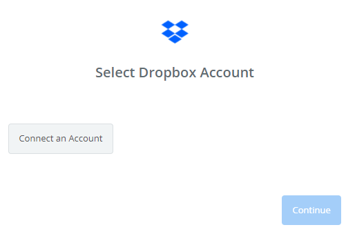 ربط Dropbox مع zapier لإضافة صندوق الإسقاط إلى موقع الويب