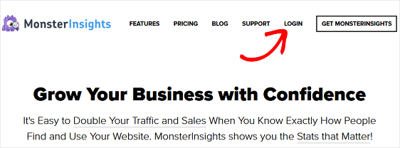 Cuenta MonsterInsights