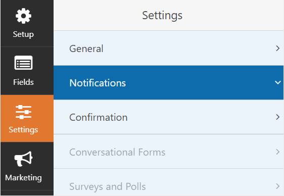 wpforms 설정