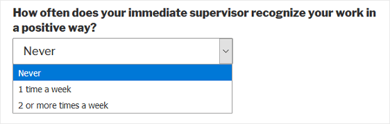 menu rozpoznawania menedżera