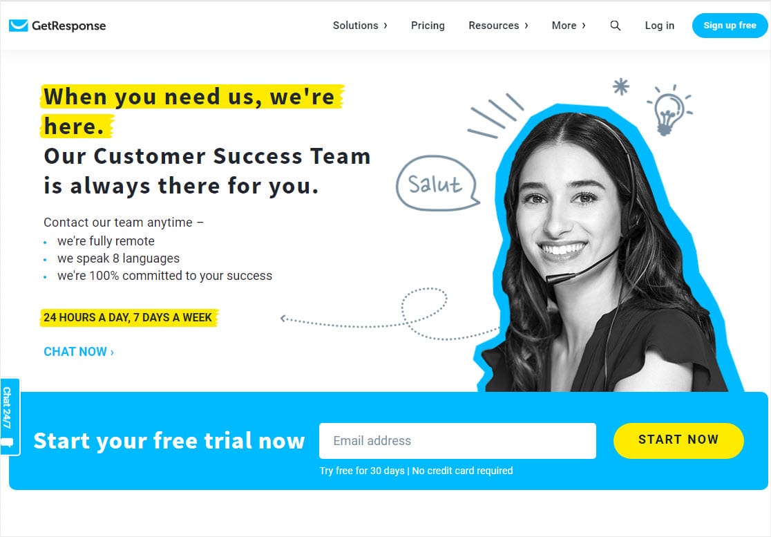 service de marketing par e-mail getreponse