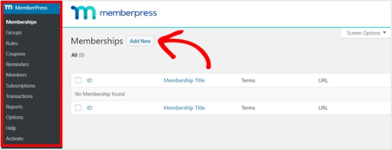 configurar um plugin de adesão wordpress