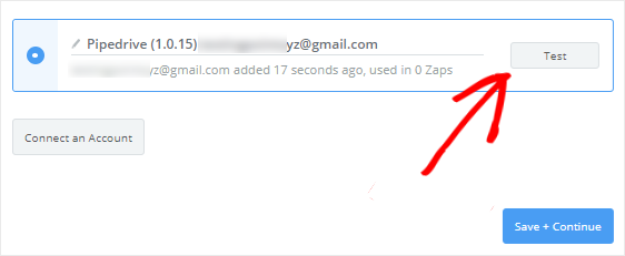 Pipedrive 연결 테스트