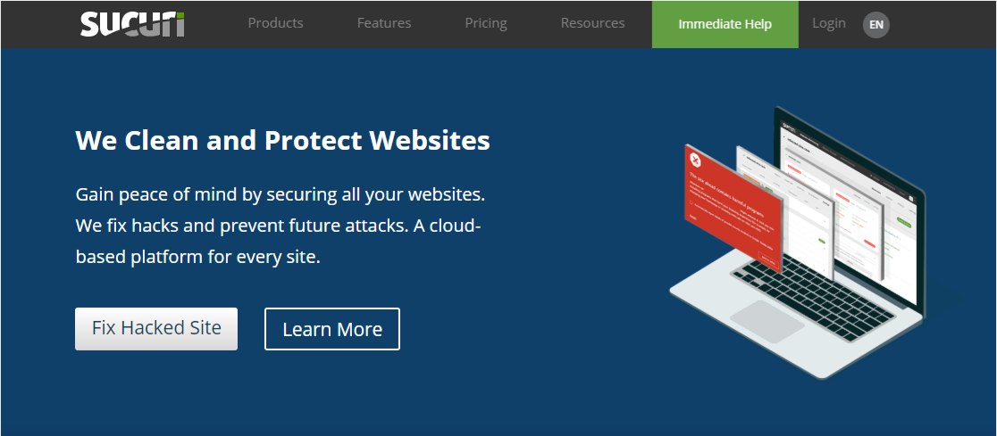Sucuri - penyedia CDN terbaik untuk mempercepat situs web Anda