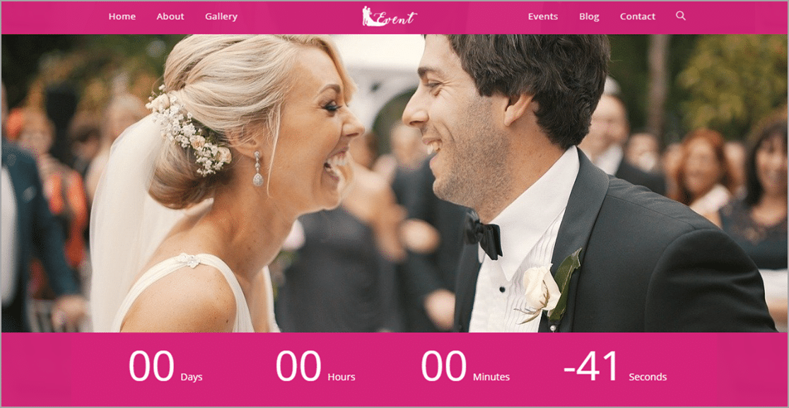 Situs Web RSVP Pernikahan