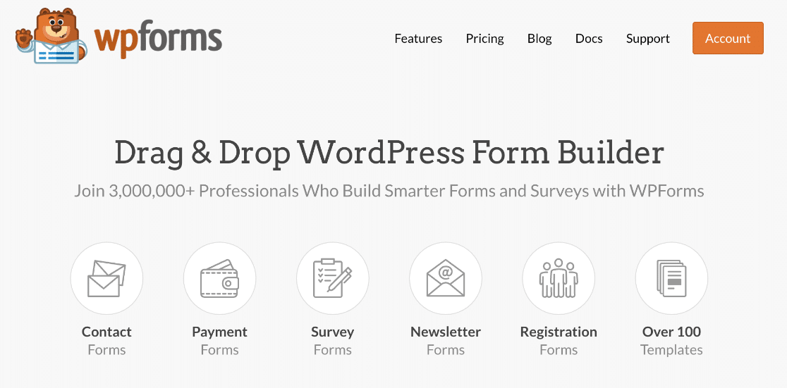 Apakah fitur WPForms sepadan?