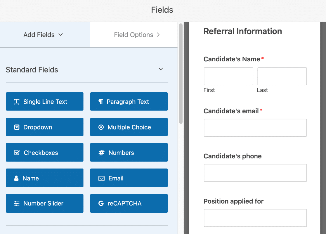 Freundschaftswerben-Formular in WordPress bearbeiten
