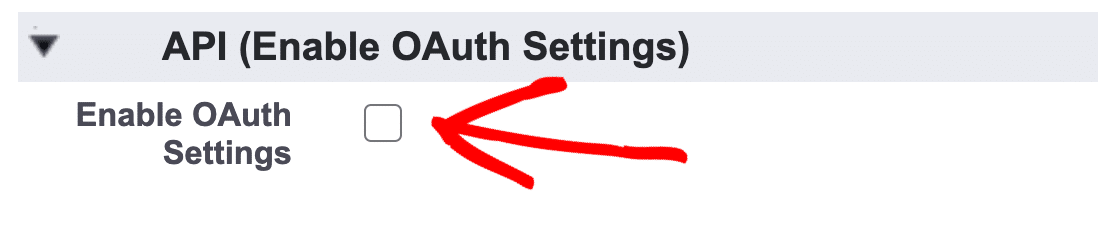 Activer OAuth pour l'intégration de WordPress Salesforce
