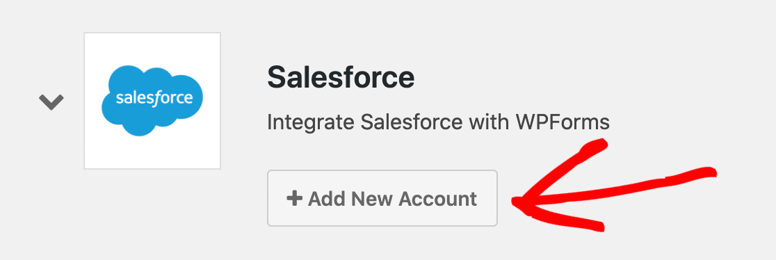 Ajouter un nouveau compte Salesforce