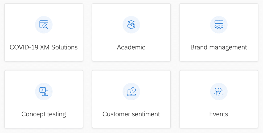 Buat proyek baru di Qualtrics