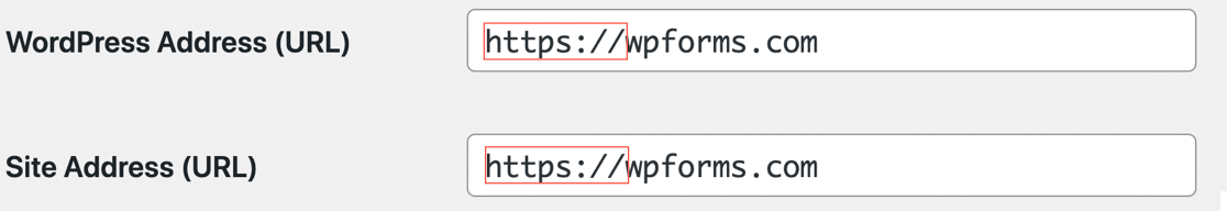 Cambiar la URL de SSL en la configuración de WordPress