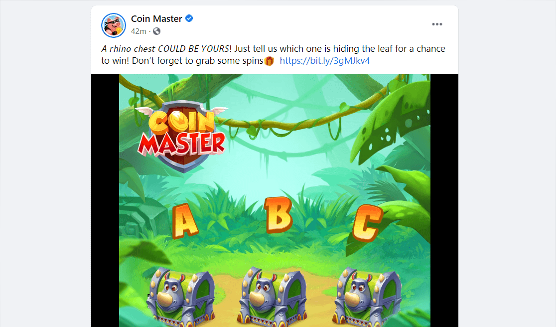 cliquez pour gagner une idée de cadeau facebook