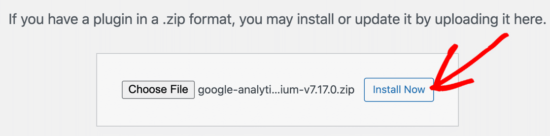 Instal MonsterInsights